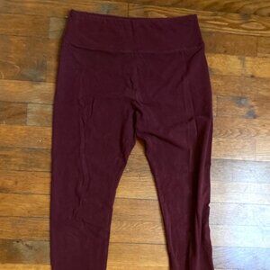 Dark red Wild Fable leggings